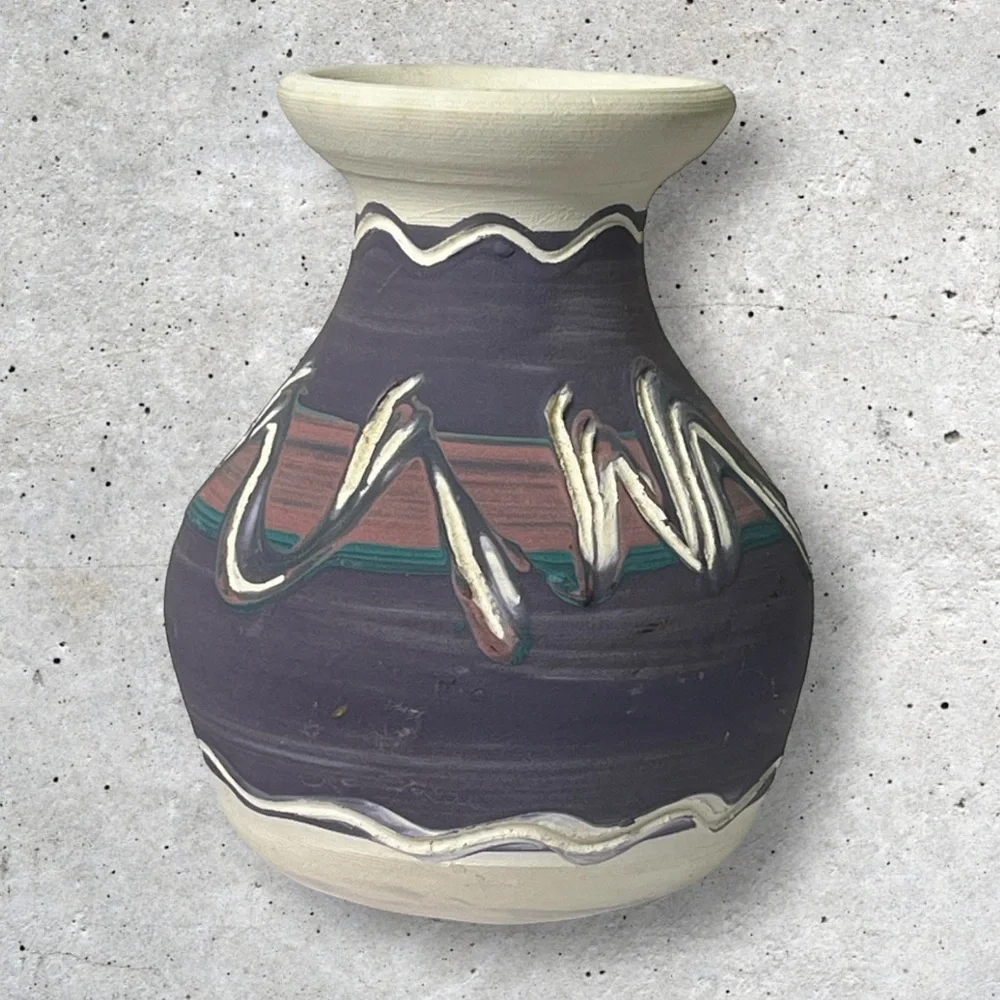 Handmade Pottery Vase 5.5